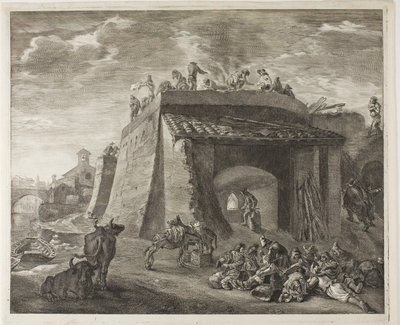 Lime-Kiln, Cabinet Reynst tekijältä Cornelis Visscher