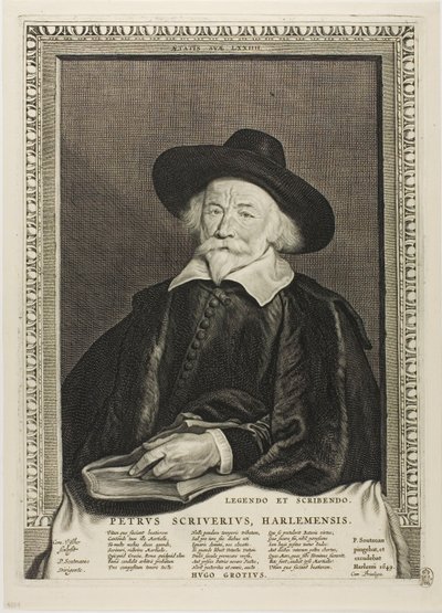 Peter Scriverius tekijältä Cornelis Visscher