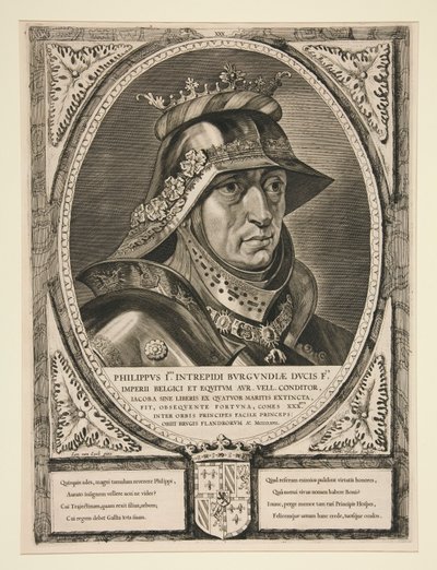 Philip The Ist (Philip the Good) tekijältä Cornelis Visscher