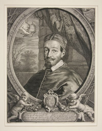Paavi Aleksanteri VII, Fabio Chigi (1599–1667) tekijältä Cornelis Visscher