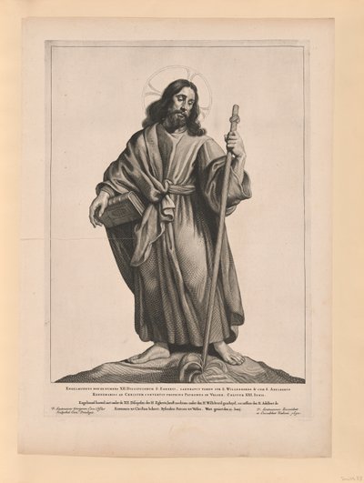 Saint Engelmundus tekijältä Cornelis Visscher