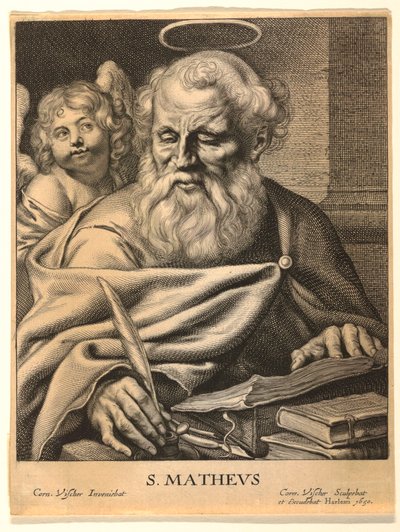 St. Matthew (S.Mathevs) tekijältä Cornelis Visscher