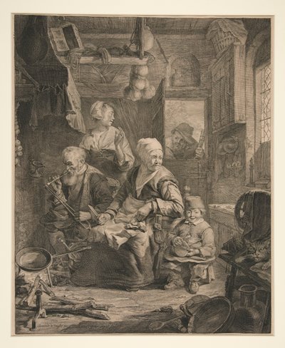 Pannukakkunainen tekijältä Cornelis Visscher