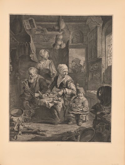 Pannukakkunainen tekijältä Cornelis Visscher