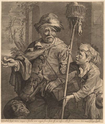 Rottamyrkyn myyjä tekijältä Cornelis Visscher