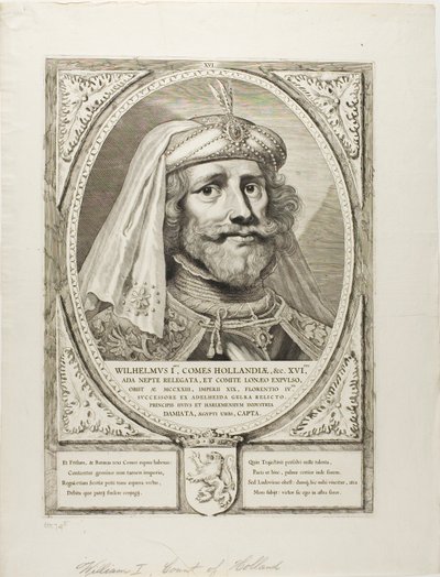 William I, kirjasta Principes Hollandiae, Zelandiae, et Frisiae tekijältä Cornelis Visscher