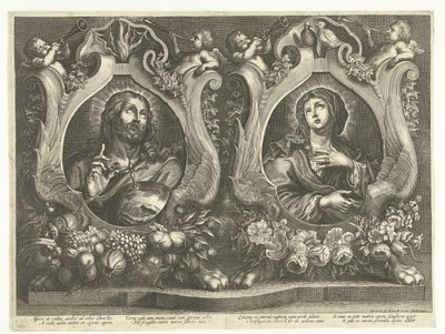 Kristus ja Maria tekijältä Cornelis de Bout (possibly)