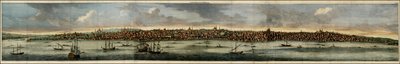 Cornelis De Bruynin värillinen näkymä Konstantinopolista vuodelta 1698. tekijältä Cornelis de Bruijn