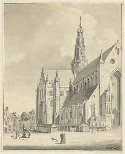 Saint Bavo Haarlemissa tekijältä Cornelis de Kruyff