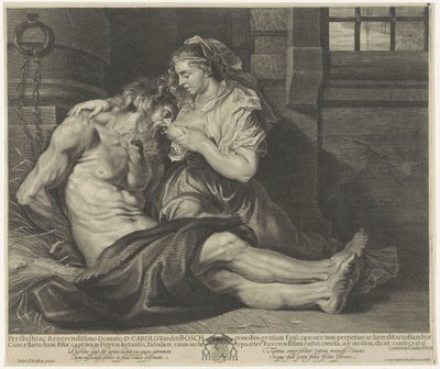 Cimon in Pero (Caritas Romana) tekijältä Cornelis van Caukercken
