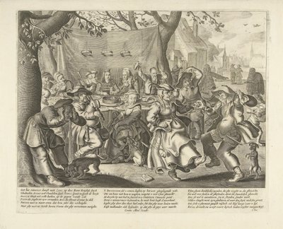 Casament de pagès finès tekijältä Cornelis van Dalen (I)