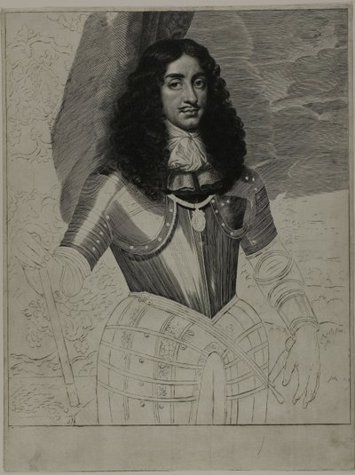 Kaarle II, Englannin kuningas tekijältä Cornelis van Dalen II
