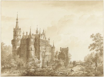 Wijk bij Duursteden linna (?) tekijältä Cornelis van Hardenbergh