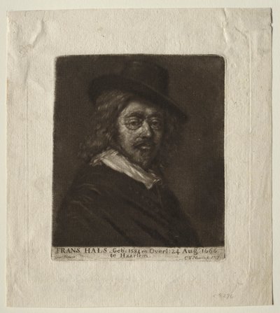 Frans Hals, 1761. tekijältä Cornelis van Noorde