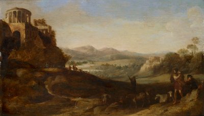 Paimenet Campagnassa, 1620-1667 tekijältä Cornelis van Poelenburgh