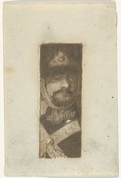 Sotilaan muotokuva tekijältä Cornelis van der Griendt