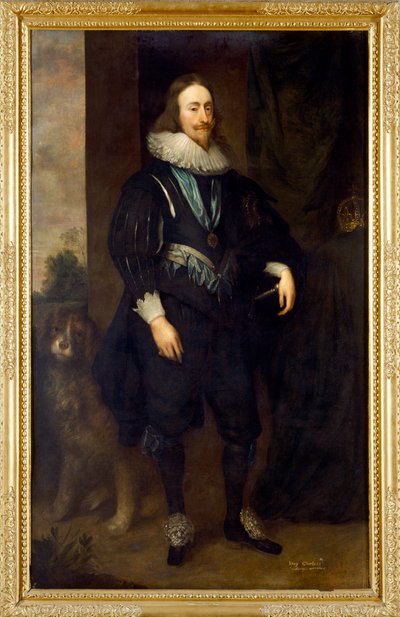 Charles I (öljy kankaalle) tekijältä Cornelius Janssen van Ceulen