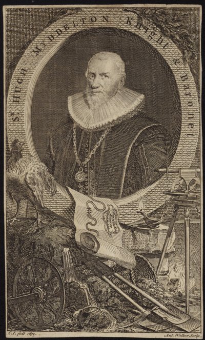 Hugh Myddleton tekijältä Cornelius Janssen van Ceulen