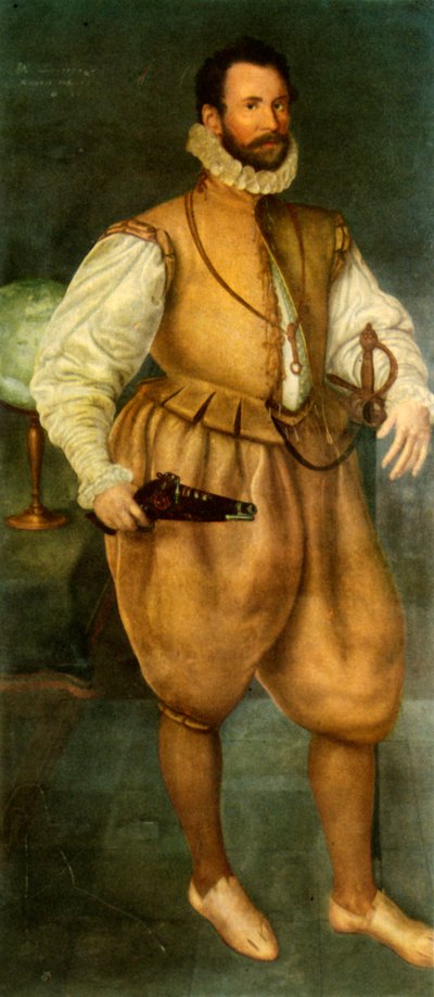 "Sir Martin Frobisher", 1500-luvun loppu, 1946. tekijältä Cornelius Ketel