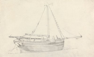 Kalastusalus "Providence" Scarboroughista tekijältä Cornelius Varley