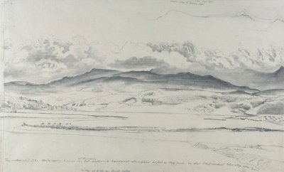 Mountain Panorama Walesissa, Cader Idris tekijältä Cornelius Varley