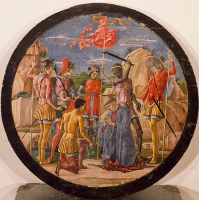 Pyhän Maurelion marttyyrikuolema tekijältä Cosimo Tura
