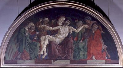Pieta (öljy paneelille) tekijältä Cosimo Tura
