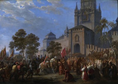 Kuzma Mininin ja kreivi Dmitri Pozharskyn kansallinen kapina, 1856 tekijältä Cosroe Dusi