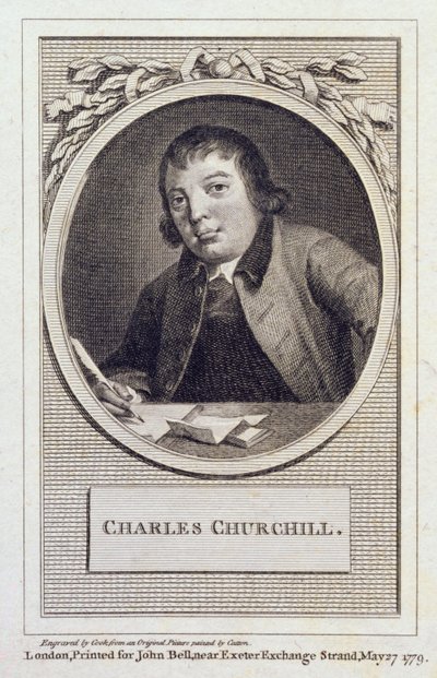 Charles Churchill tekijältä Cotton (after)