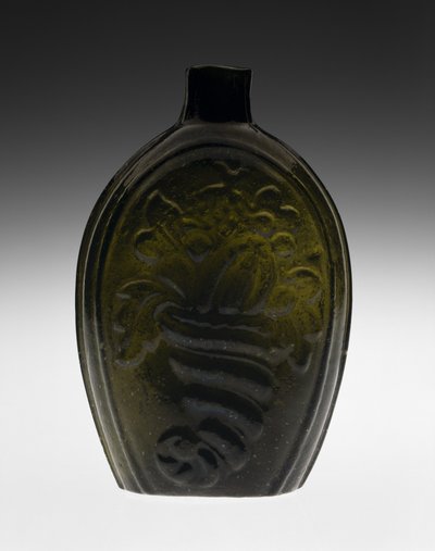 Kuviopullo, luultavasti 1820-luku (lyijytön lasi) tekijältä Coventry Glass Works