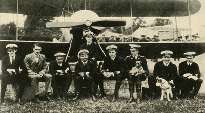 Kuninkaallisen lentojoukon komentaja Simson...Ensimmäinen maailmansota, c1914, c1920. tekijältä Cribb