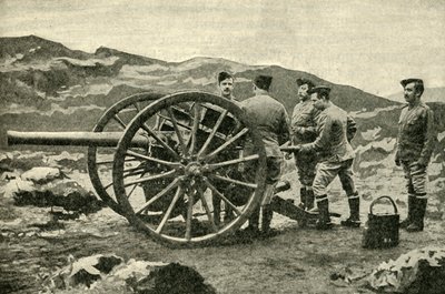 "Asetyypit - 15 punnan kenttäase", 1900. tekijältä Cribb