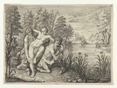 Nessus porta a Deianira a través del riu Dianier de Nessus situat a l