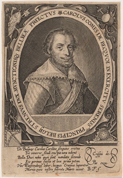 Charles de Bucquoy tekijältä Crispijn van de Passe I