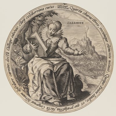 Clio, elokuvasta The Muses tekijältä Crispijn van de Passe I