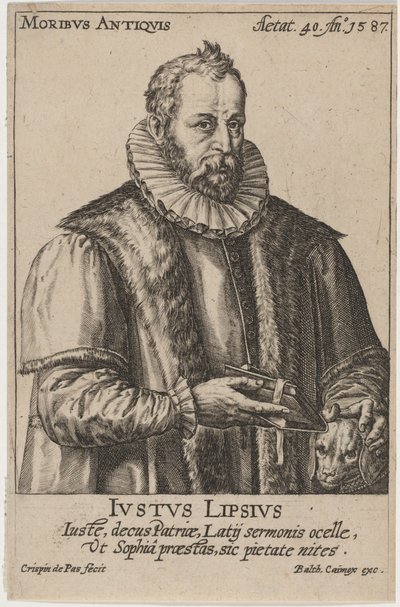 Justus Lipsius tekijältä Crispijn van de Passe I
