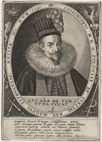 Sigismund III, Puolan kuningas tekijältä Crispijn van de Passe I