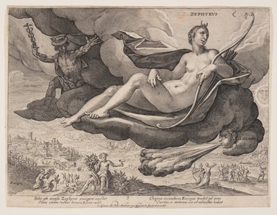 Zephyrus, elokuvasta The Winds tekijältä Crispijn van de Passe I