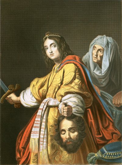 Judith Holofernesin pään kanssa tekijältä Cristofano (after) Allori