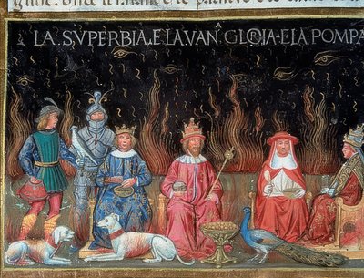 Syntisten tunnustus (c.153v). 1476 tekijältä Cristoforo De Predis