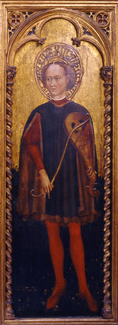 Pyhä Genesius Roomalainen, 1400-luvun toinen puoli. tekijältä Cristoforo Moretti