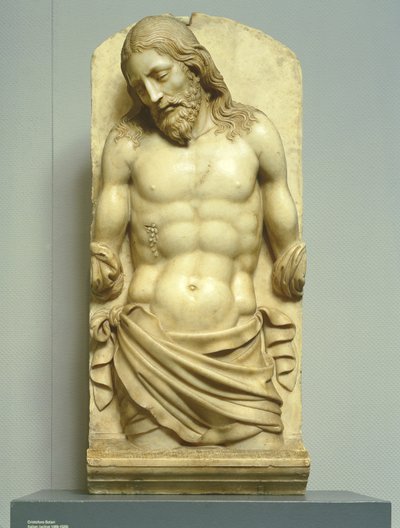 Kuollut Kristus, n. 1500 (marmori) tekijältä Cristoforo Solari