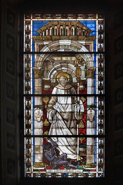 Saint Bernard (lasimaalaus) tekijältä Cristoforo de Mottis