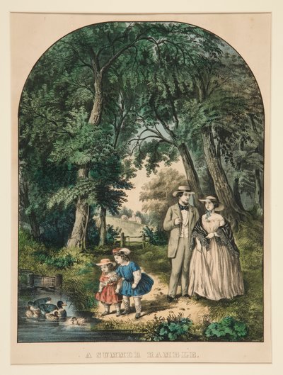 Summer Ramble tekijältä Currier and Ives