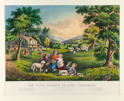 Elämän neljä vuodenaikaa: Lapsuus tekijältä Currier and Ives
