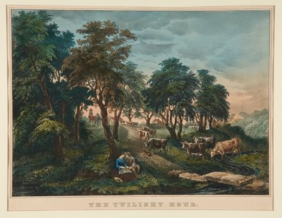 Twilight Hour. tekijältä Currier and Ives