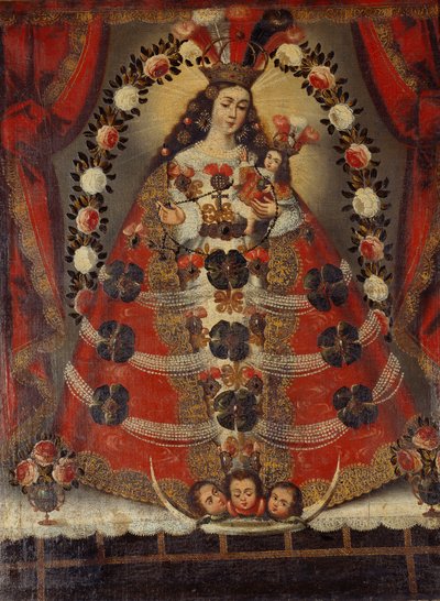 Immaculate Conception, noin 1700 tekijältä Cuzco School