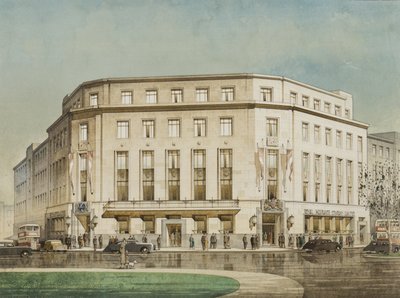 The Royal Insurance Company, Plymouth, suunnittelija Thomas Smith Tait. tekijältä Cyril Farey
