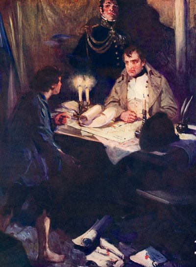 Batang lalaki na papalapit kay Napoleon na may kritikal na military intelligence finn tekijältä Cyrus Cuneo