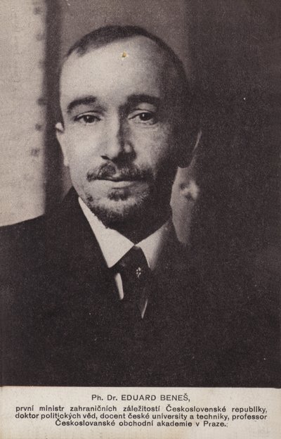 Edvard Benes tekijältä Czech Photographer